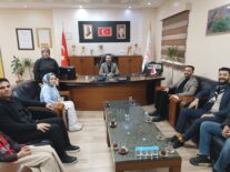 Kızılay heyetinden anlamlı hastane ziyareti